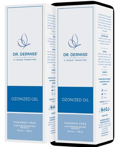 OZONE OIL Dr.DerMiss Ozone Oil, which is made of pure olive oil enriched by exposed to ozone in laboratory environment for 8 days, cleanses the skin and provides freshness.