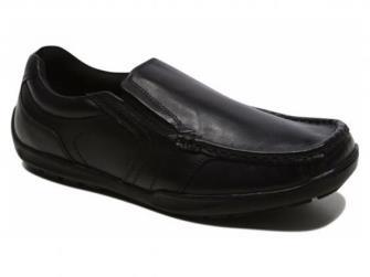 SCHOOL SHOES For both boys and girls, the uniform rules state, Footwear black leather or synthetic shoes of a