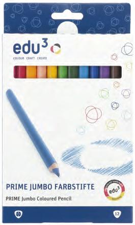 PRIME JUMBO BUNTSTIFTE COLOURED Pencils Crayons de Couleur 10 22 6,25 Art. 1271012 Art. 1272012 Art. 1272018 Art. 1272022 Art.-Nr. colours EAN cm kg retail packaging 1271012 PRIME JUMBO Col.