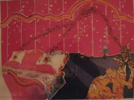 , New York Note: Image of work in progress (Pink Bedroom) 2003 19 x 23 1/2 in / 48.3 x 59.7 cm Collection of Stanley W.