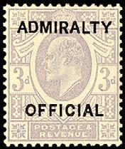 M.S.O. or 1902 throughout Great Britain. Issues for D.S.I.R., were used for official purposes. 1897 O63 A66 Guernsey, Jersey and Isle of Man are O37 A40 1p lilac 35.00 11.00 1 /2p gray green 210.