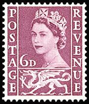 15x14 Two types of 2p: 2 A1 4p ultra ( 66) 1958-67 Photo. Wmk. 322 Type I- Head off-center to right. Foot of 2 p. Phosphor. ( 67) 1mm from left margin. 3 A2 6p rose lilac.25 1 A1 3p dark purple p.