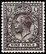 282 GREAT BRITAIN 1922 Type of 1912-13 Typo. Wmk. 33 Perf. 15x14 183 A90 9p olive green 120.00 35.00 British Empire Exhibition Issue St.