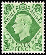 1948, May 10 Perf. 14 1 /2x14 Coronation of George VI and Elizabeth. Various definitive and commemo- 262 A101 2 1 /2p ultra.
