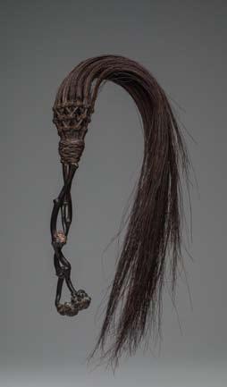 652. Alor Islands Thorn Whip Whisk Indonesia. Ca. 19th century. 32 overall length. Ex.