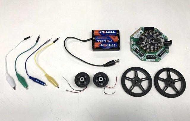 ADD TO CART 2 x Wheel for Micro Continuous Rotation Servo This black plastic servo wheel is equipped with a silicone tire and a press-fit design to make connecting to a servo motor quick and easy ADD