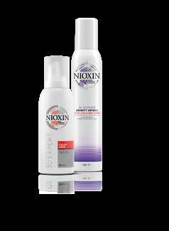 NEW Please come in to visit NIOXIN S COMPLETE HOME CARE TO PROMOTE HAIR DENSITY & LONG LASTING COLOR 1 4 PRE-COLOR 2 POST-COLOR 3 COLOR CARE 5 COLOR INTENSIFY AT HOME SCALP PROTECT SERUM COLOR LOCK