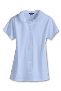 Girls Tops Feminine Fit Polo Shirts Mesh or Interlock,