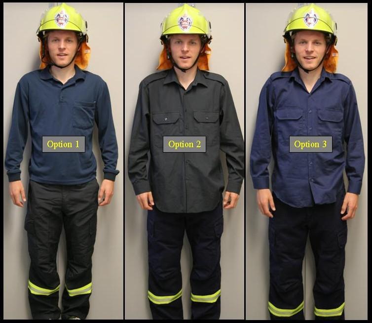 These ensembles were then assembled by a single manufacturer to fit each subject, and to match the configuration and design specifications of the NSW Fire Brigades, but using the textile assembly and