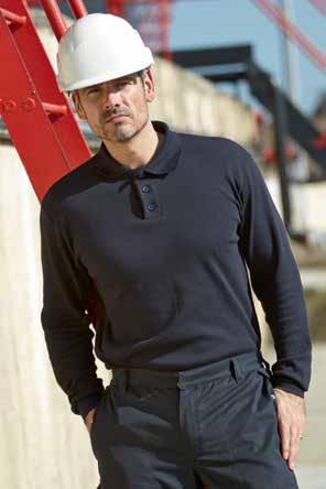 Some of the more popular new options for FR workwear that work well as layered garments include knits, such as sweatshirts. Knitted garments are more flexible and provide less resistance to movement.