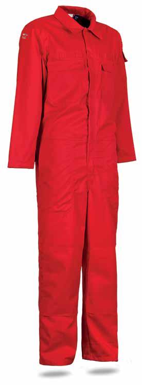 ArcoPro FR Cotton Treated Coverall Heavyweight cotton treated flame retardant and antistatic coverall.