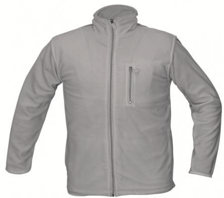 Fleece jacket Cerva KARELA Quality 280 gr./m². Unisex model. Windproof. Breathable. Contrast zippers. Without lining.