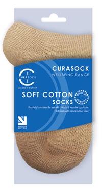 Soft Cotton Diabetic Friendly Socks FULLER FITTING Socks Specially developed for people with diabetes, vascular disorders and other circulatory problems where footwear is of the utmost importance to