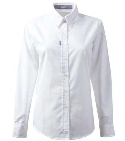 Women's Oxford Shirt Short Sleeve White: 8 16 Blue: 8 16 Crease &