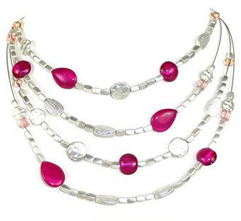 40607 necklace glassorted
