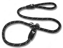 Reflective Rope Lead with Collar, Clip & Stopper