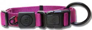 Nylon Dog Collar with Logo Product Codes: A7171-A7174 ID Ring for Registration Tag Adjustable Sizing High