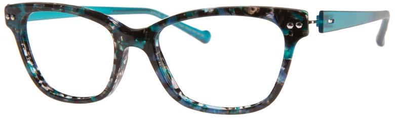 4mm I Temple: 135mm I TR 90 Polyamide Temples) Front: Shiny Marbled Green Temple: Shiny Dark Green