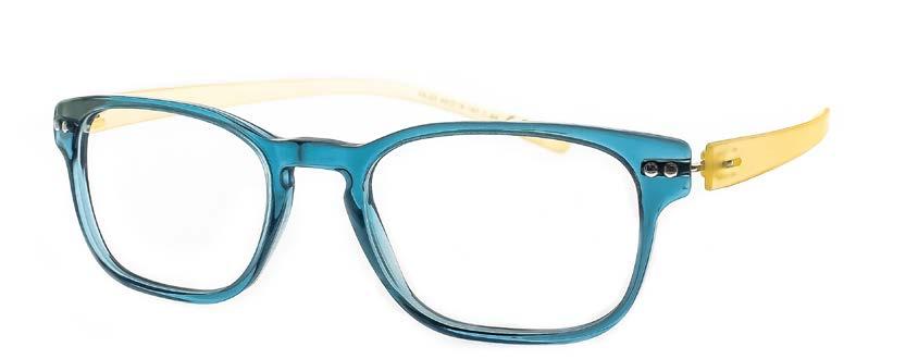 143mm I TR 90 Polyamide Temples) Front: