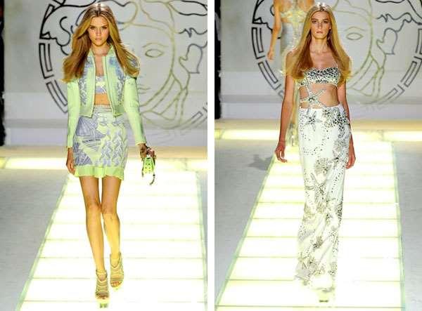 VERSACE If The Little Mermaid was brought to life on the big screen, I can only imagine modern-day Ariel in Versace s SS12 Ready-to-Wear collection.
