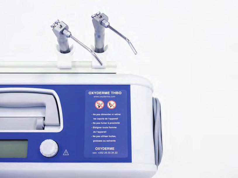 OXYDERME THBO ANTI-AGING TECHNOLOGY OXYDERME is an innovative, non-invasive anti-aging treatment that diffuses medical oxygen under hyperbaric pressure to repair and rejuvenate the skin.
