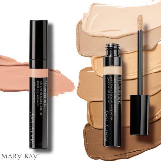 The Mary Kay Cream Color Brush blends cream formulas onto the areas of your face that