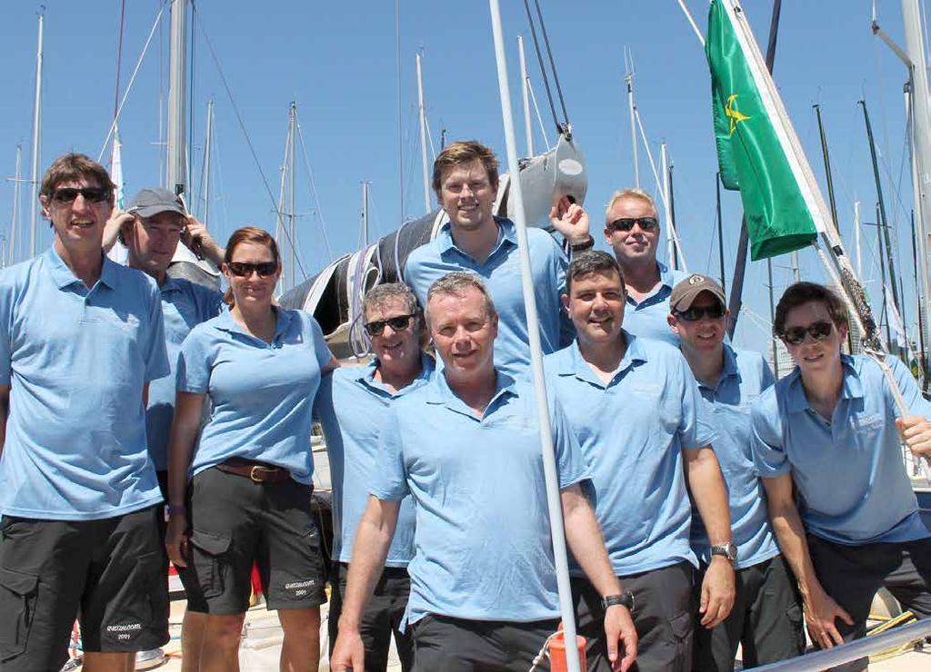 Quetzalcoatl On the High Seas Australian Wool Network has taken to the high seas providing the crew of a Sydney to Hobart yacht race contender with Visione racing shirts and Hedrena polo shirts from