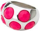Ring, neon pink, w.