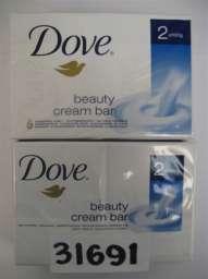 Dove Soap Cream Bar 2x100g 24/2ct $0.