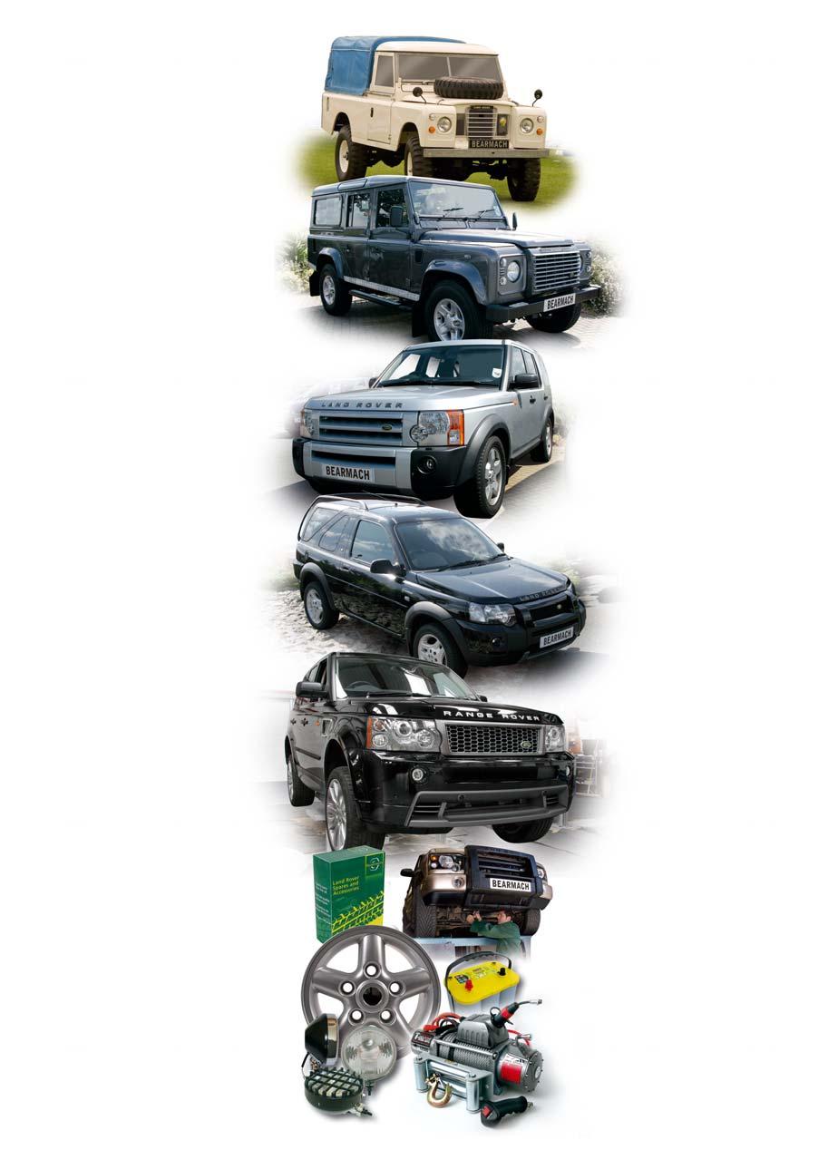 SERIES 2a & 3 Pages 3~18 12T H EDITION Each section includes our range of Accessories suitable for the specific Land Rover vehicle.