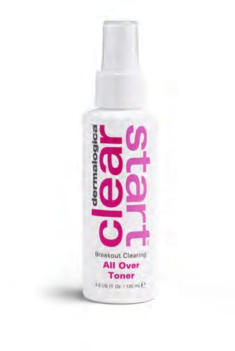 eyes closed, neck and anywhere on the body that is prone to breakouts. Let absorb. Follow with prescribed Clear Start Moisturizer.