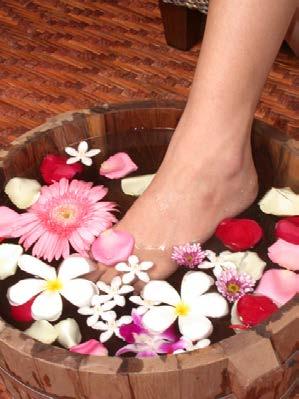 Kalahari Calabash foot treatment R 350 Sink into deep relaxation with a signature foot ritual to soothe tired, aching feet with authentic, sun