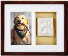 Desk Frame Only - $95.00 With Pawprint & Picture - $125.