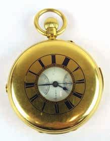 825 A 14ct yellow gold cased open face pocket watch, the engraved dial with black Roman numerals and second hand section within an engraved case, overall 74 gms, dial measures d. 4.