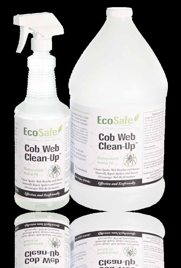 non-corrosive Naturally derived formula, fresh mint scent 2011 EcoFresh Industries Inc.