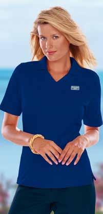 Guest Services Soft Touch Pique Polo Shirts 5.5 oz. 65% polyester and 35% cotton blended fabric with wrinkle resistance.