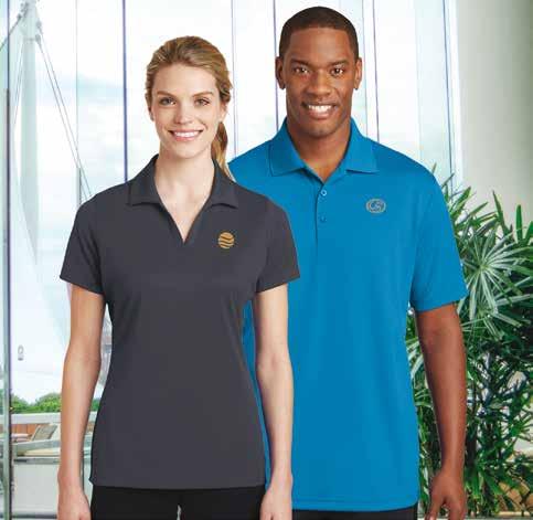 Guest Services Poplin Twill Shirts Lightweight 5.5 oz. 65% poly and 35% cotton fabric with stain release and wrinkle resistance.