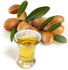 argan oil used for hair, face and body, hand and nail in everyday care.