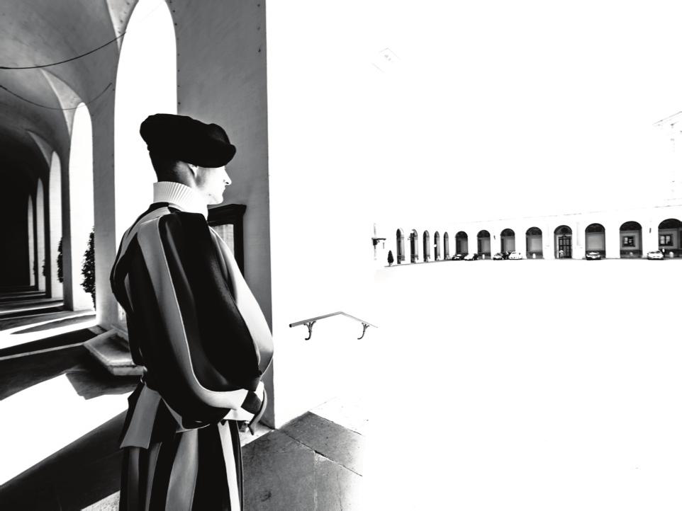 THE CONCEPT Photographer Fabio Mantegna has captured on film an intimate view of the life of the men who make up the Swiss Guard.