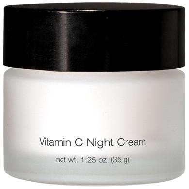What It Is Uniquely textured, concentrated L-Ascorbic Acid cream helps brighten complexion overnight, as it firms and strengthens skin. Paraben-free.