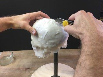 Remove Skull from Form Use a hobby