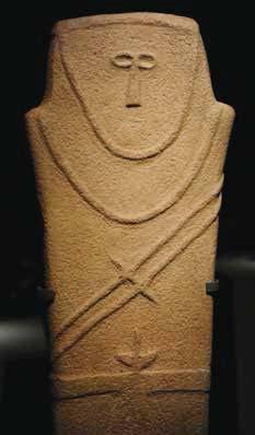 very general shape of a humanhas facial features distinct clothing figuresmark graveshonor someone of importance rewards for heroic action this specific stone seems to represent a warrioran honor