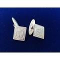 398. Pair of silver cuff