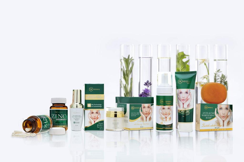 There are 6 Premium Products Say goodbye to all your skin problems and say hello to your new baby face.