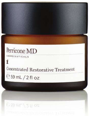 treatment Concentrated Restorative Treatment Delivers a healthy complexion with Vitamin C Ester Smoothes the appearance of fine lines and wrinkles Helps to restore radiance and promotes luminosity M