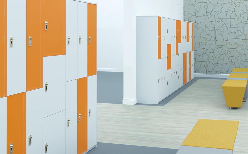 Designed to complement your space OfficeLife Solutions Limited Unit 7, Cromwell Centre Stepfield, Witham Essex CM8 3TH T: 01376 505800 F: 01376 505801 E: sales@officelifesolutions.co.uk Switch Lockers work well as a standalone product but can also be combined with our Storage Wall and Teacher Wall solutions.