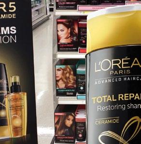 The world tour is continuing in 2013 with the launch in the United States of the L OréaL Paris Advanced Haircare range.