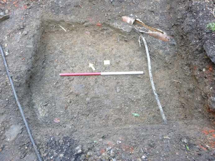 Archaeological evaluation at the Onley Arms, The Street, Stisted, Essex November 2014 report by Pip Parmenter and Adam