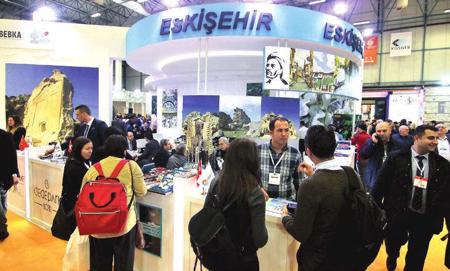 BEBKA Haber in English GREAT DEAL OF INTEREST TO 3 CITIES AT EMITT The booths of Bursa, Eskişehir and Bilecik, which was prepared in cooperation with tourism stakeholders in the region under the
