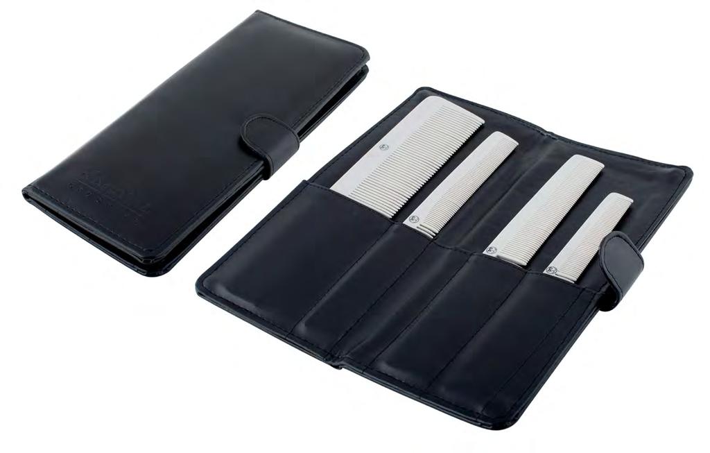 Kit Includes: 1 - Flat top cutting comb 1 - All-purpose cutting comb 1